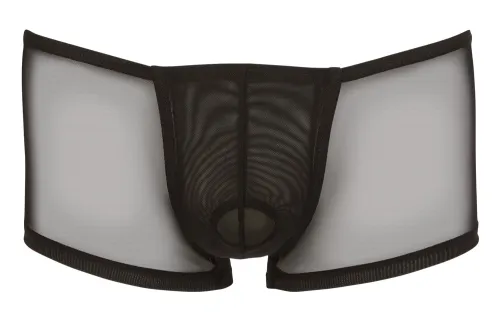 svenjoyment bokserki l czarne połprzezroczyste z anatomicznym na Arena.pl