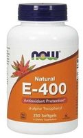 Now Foods Witamina E 400 Natural 250 kapsułek