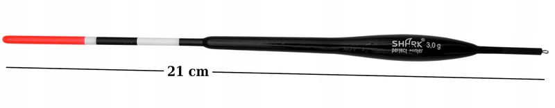 Spławik Przelotowy z BALSY SHARK Perfekt Hunter 3,0 g / 21 cm zdjęcie 2