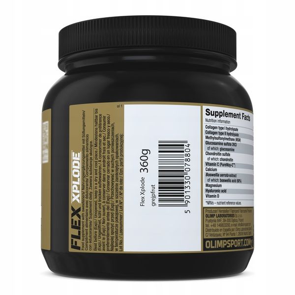 OLIMP FLEX XPLODE 360g REGENERACJA STAWÓW KOLAGEN zdjęcie 3