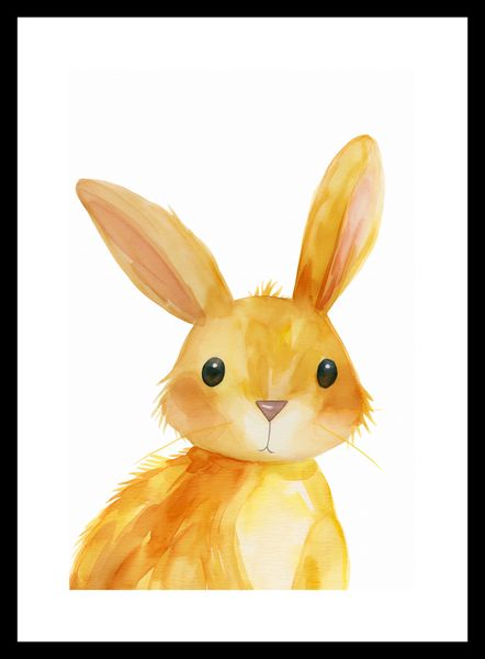 Plakat 20x30cm Słodki Zajączek zdjęcie 3