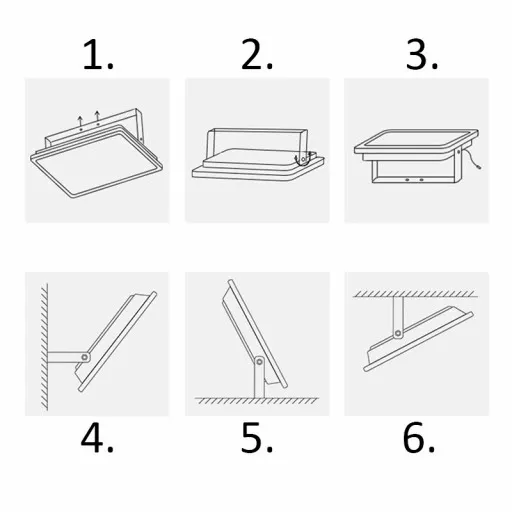HALOGEN LED 100W NAŚWIETLACZ SLIM ZEWNĘTRZNY ROBOCZY OSZCZĘDNY DO MAGAZYNU zdjęcie 2