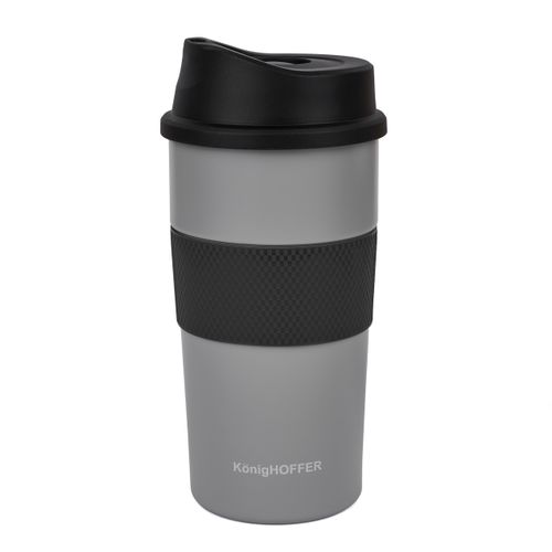 KUBEK TERMICZNY TERMOS KONIGHOFFER 440 ML ELLIOT SZARY na Arena.pl