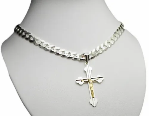 Elegancki Srebrny Łańcuszek Męski Pancerka 60 cm na Arena.pl