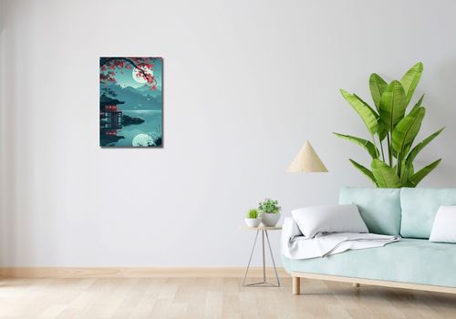 Obraz 40x60cm Japoński Pawilon na Arena.pl