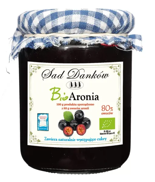 Aronia 80 % BIO 260 g - SAD DankÓw zdjęcie 1