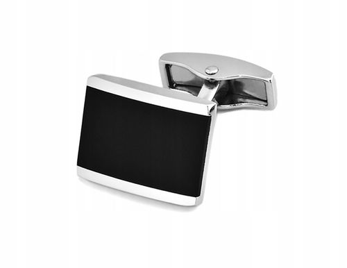 ELEGANCKIE SPINKI + PUDEŁKO Spinka do Mankietów Koszul Męskie Stal GREG c04 na Arena.pl