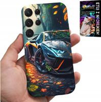 ETUI DO SAMSUNG GALAXY S22 Ultra - LUKSUSOWE SAMOCHODY SUPER AUTA WZORY
