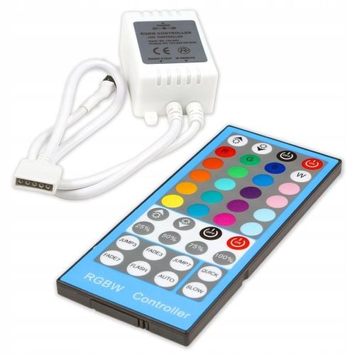 Sterownik Kontroler Do Taśm Led Rgbw Pilot Do Taśm Led 12V/4X2A na Arena.pl