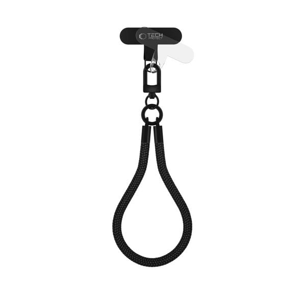 TECH-PROTECT C3S ROPE WRIST STRAP BLACK/BLACK zdjęcie 1