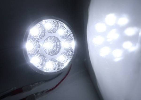 Światła LED do jazdy dziennej okrągłe ø 70 mm DRL 04 na Arena.pl