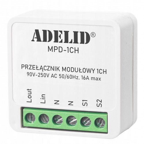 PRZEŁĄCZNIK ŚWIATŁA WiFi 16A MINI SMART TUYA na Arena.pl