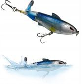 WOBLER na Szczupaka obrotowy ogon 9 cm 17 g oko 3D