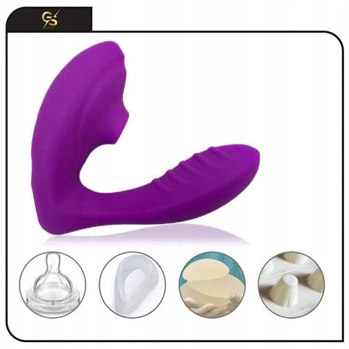 SSĄCY WIBRATOR RUCHOMY JĘZYK DO MINETKI STYMULATOR ŁECHTACZKI 3w1 + na Arena.pl