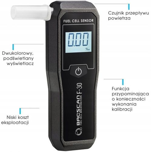 Alkomat elektrochemiczny BACscan F-30 na Arena.pl