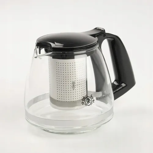 DZBANEK SZKLANY Z STALOWYM ZAPARZACZEM ZAPARZACZ DO HERBATY ZIÓŁ 750 ML na Arena.pl