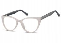 OPRAWKI Okulary Korekcyjne Kocie Zerówki damskie marki SUNOPTIC + GRATISY
