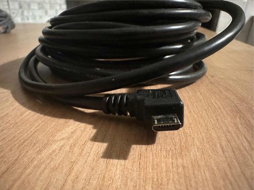 Kabel przewód USB microUSB 3m kątowy 90 stopni długi przesył danych na Arena.pl