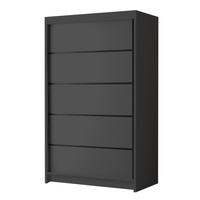 Szafa przesuwna FADO IV 120cm - CZARNY