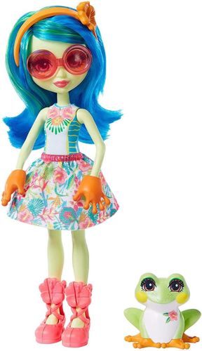 ENCHANTIMALS Lalka Tamika Tree Frog & Burst na Arena.pl