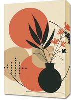 Obraz 40x60cm Wazon z Kwiatami