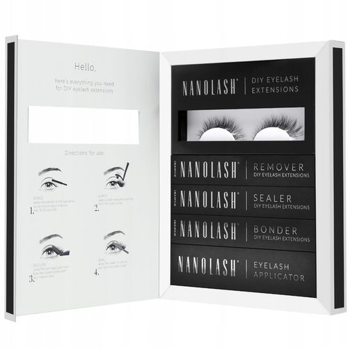 Nanolash HEARTBREAKER Rzęsy Bondingowe Zestaw do Samodzielnej Aplikacji na Arena.pl