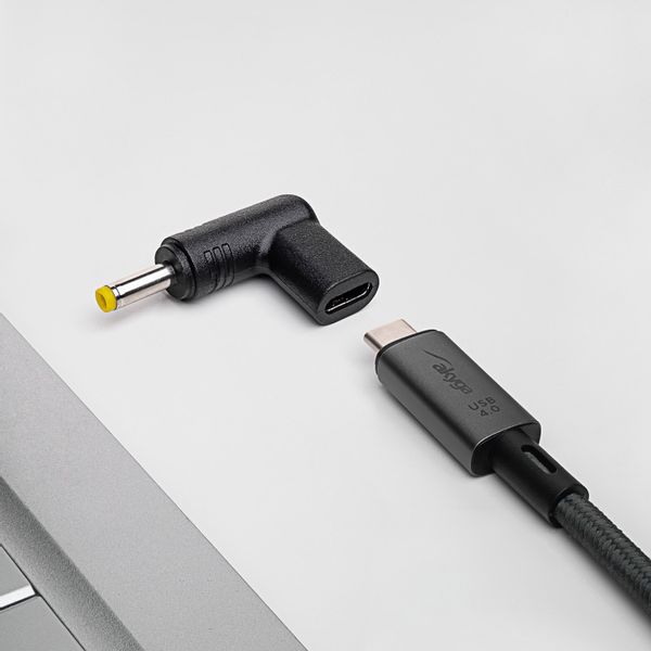 Przejściówka do laptopa USB-C / 4.0 x 1.7 mm zdjęcie 1