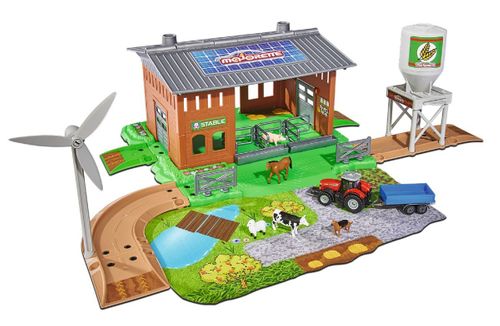 MAJORETTE CREATIX MAŁA FARMA ZAGRODA + TRAKTOR na Arena.pl