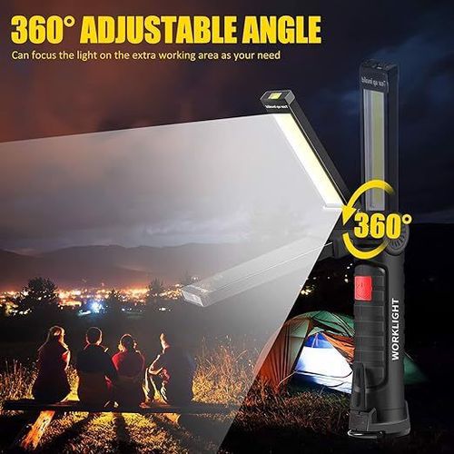 Latarka Akumulatorowa LED 2 szt Kempingowa na USB na Arena.pl