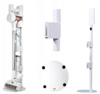 STOJAK DO ODKURZACZA DYSON V6 V7 V8 V10 V11 V12 V15 OKRĄGŁY STYLOWY biały