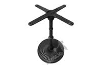 NOGA STOŁU L07 - STANDARDOWA Z KRZYŻAKIEM SŁONECZKO PEŁNE PODSTAWA STÓŁ ŻELIWNA