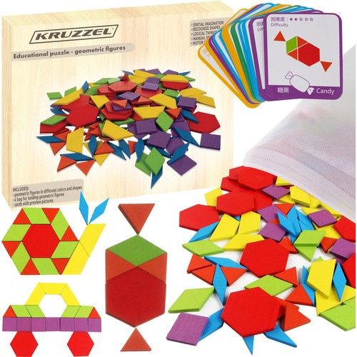 Układanka Edukacyjna- Figury Geometryczne zdjęcie 1