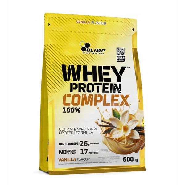 BIAŁKO WHEY wpc Olimp 100 % protein complex 700g smak - Wanilia zdjęcie 2