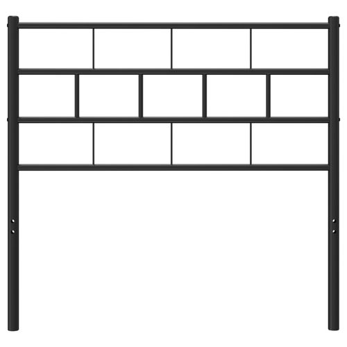 Metalowe wezgłowie, czarne, 107 cm na Arena.pl