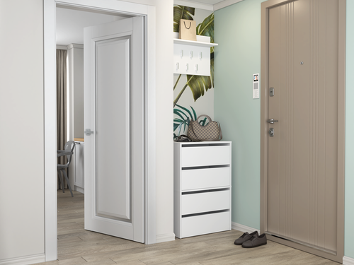 Szafka na obuwie MODO 1 BIAŁY na Arena.pl