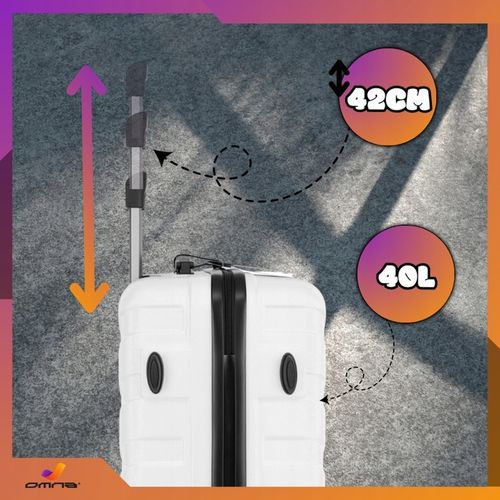 Walizka mała podróżna kabinowa na kółkach torba ABS kuferek dla dzieci 40L na Arena.pl