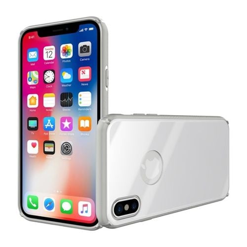 TEMPERED GLASS CASE IPHONE X BIAŁY na Arena.pl