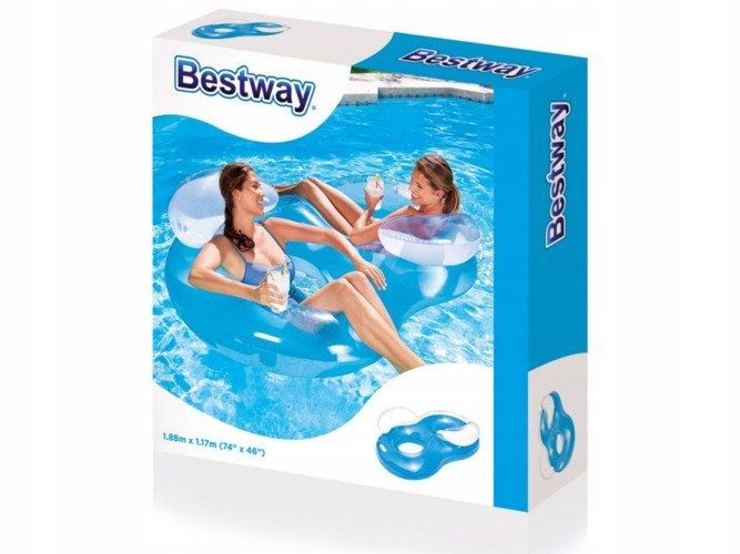 Fotel dmuchany podwójny Double Ring Bestway 43009 zdjęcie 7