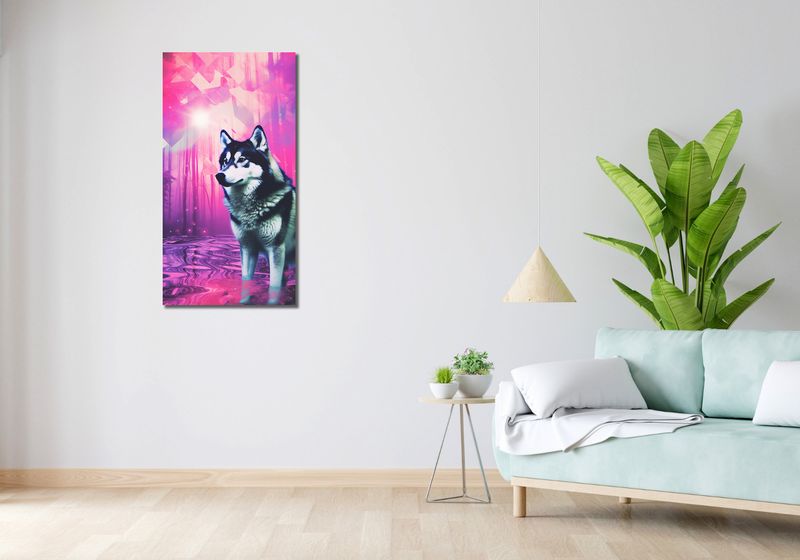 Obraz 50x100cm Wilczy Duch zdjęcie 2