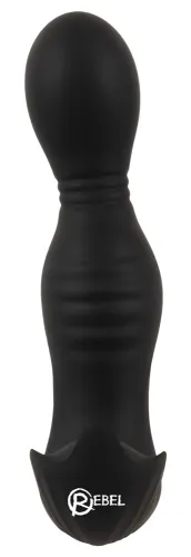 rebel rc prostate massager - głowka obrotowa, 9 trybow, pilot, czarny na Arena.pl