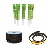 Akcesoria do szyb kominkowych żaroodpornych zestaw