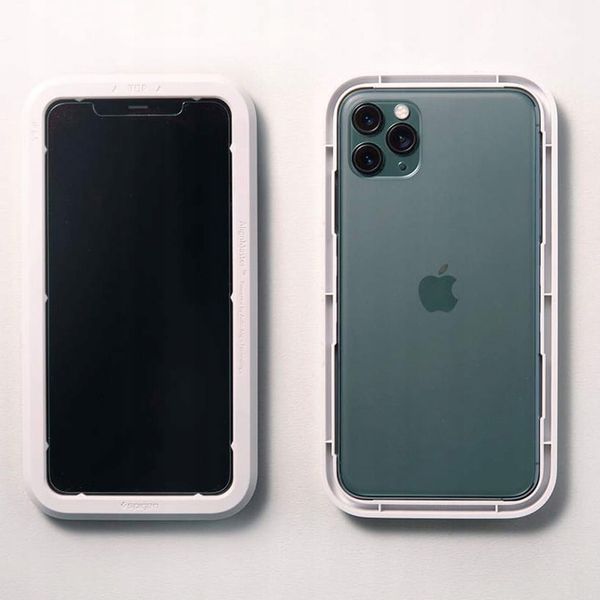 Szkło do iPhone 11 Pro, Spigen Glas.tR AM, 2 szt. zdjęcie 15