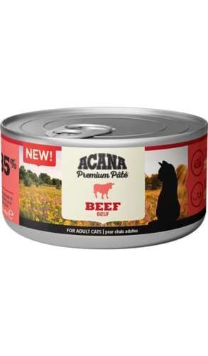 ACANA Premium Pate Beef dla kotów 85g na Arena.pl