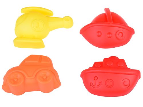 DUŻY ZESTAW AUTO  DO PIASKU, FOREMKI, ŁOPATKA na Arena.pl