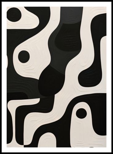 Plakat 64x90cm Kontrastowa Harmonia na Arena.pl