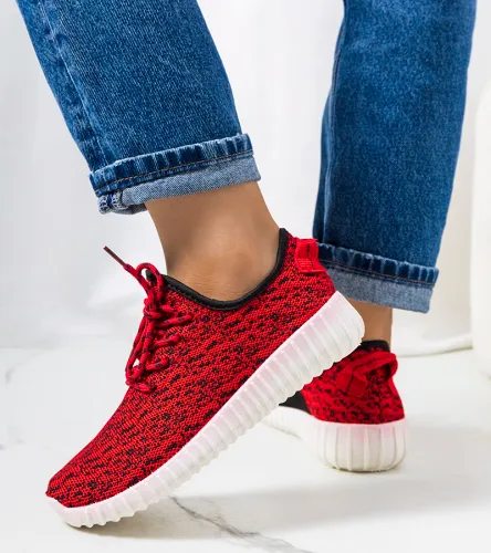 Czerwone sneakersy Mulder 37 na Arena.pl