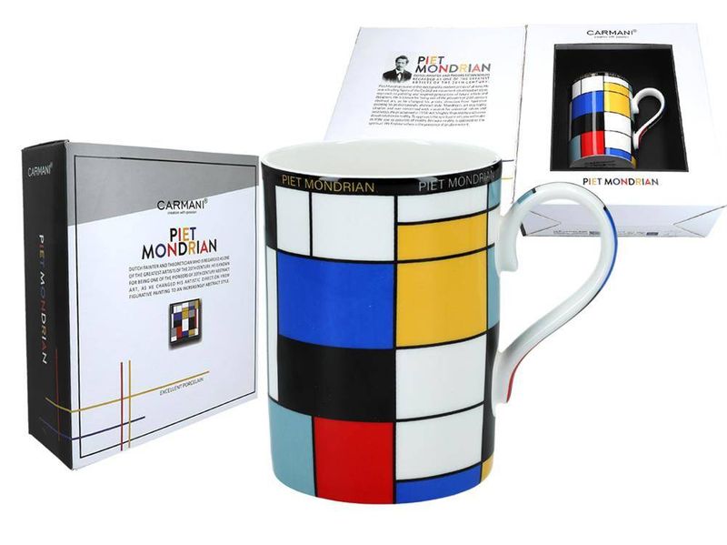 Kubek - P. Mondrian, Composition A (CARMANI) zdjęcie 1
