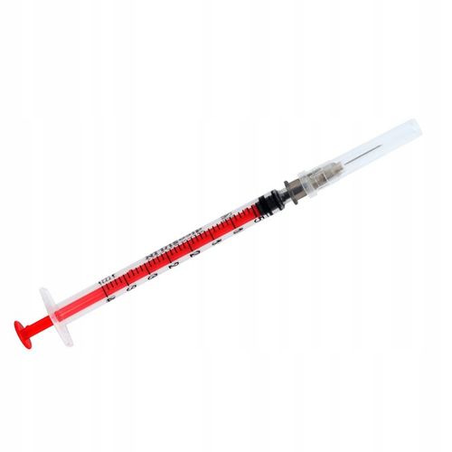 STRZYKAWKI INSULINOWE z igłą 1ml strzykawka U40 0,4mmx13mm 100szt Zarys na Arena.pl