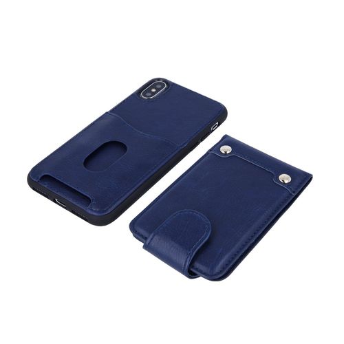 Nakładka Pocket case do iPhone 7 Plus / iPhone 8 Plus ciemnoniebieska na Arena.pl