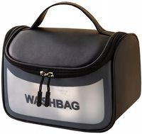 Podróżna Kosmetyczka Organizer wisząca na haczyk  E46_Czarny